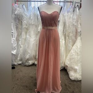 Elegant Pink Evening Gown